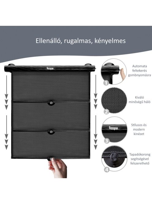 Zopa autós napellenzõ - Deluxe roló 2db  ZOP029157