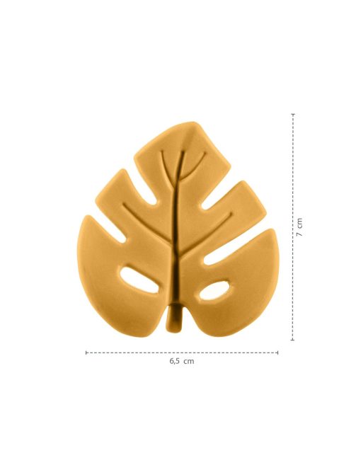 Zopa rágóka szilikon Levél bézs
