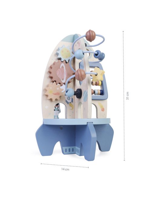 Zopa fa játék készségfejlesztõ ûrhajó