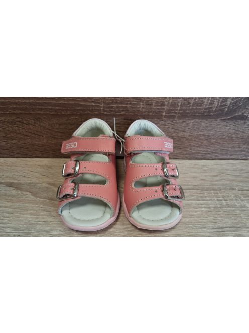 Asso lányka bőr szandál-Katicás 17-es méret