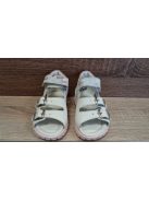 Asso lányka bőr szandál-virágos-23-as méret