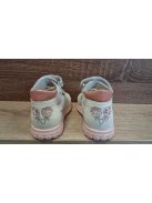 Asso lányka bőr szandál-virágos-23-as méret