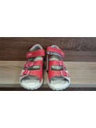 Asso bőr lányka szandál fehér-rózsaszín méhecskés 29-es méret