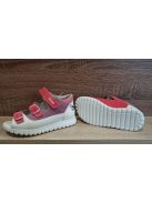 Asso bőr lányka szandál fehér-rózsaszín méhecskés 29-es méret