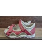 Asso lányka bőr szandál tépőzáras rózsaszín 30-as méret