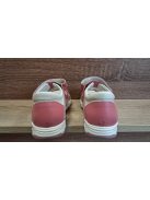 Asso lányka bőr szandál tépőzáras rózsaszín 30-as méret