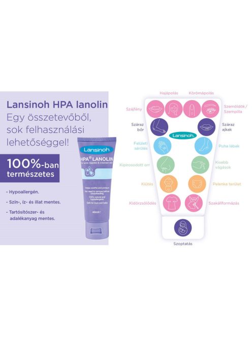 Lansinoh bimbóvédő krém HPA Lanolin 10 ml