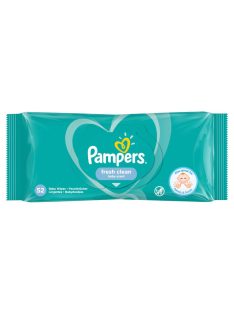 Pampers Fresh Clean popsitörlő 52 db/csomag